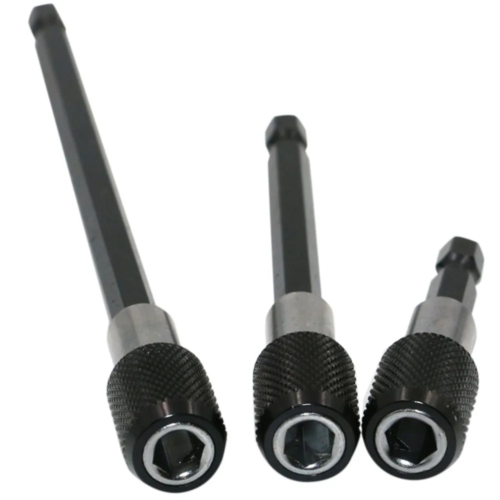 Hexagon bit fast release self locking post strong extension