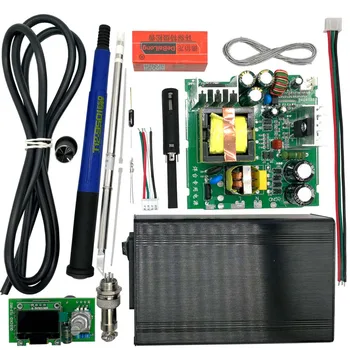 

QUICKO STC T12 OLED Digital Soldering Station DIY kits Temperature Controller new version with 9501 Handle vibration switch