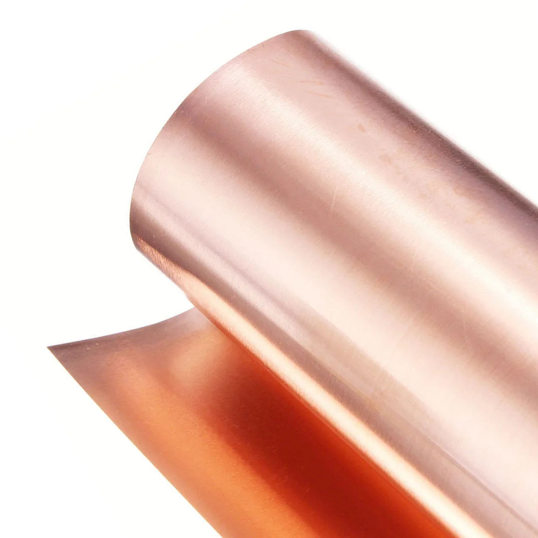 1pc 0.2mm Thickness 99.9% High DIY Handmade Material Purity Pure Copper Cu Metal Sheet Foil Plate 100mm*1000mm