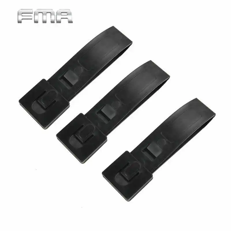 TB FMA 3pcs/lot Tactical Molle System 3 Inch Long Clips Strap bing