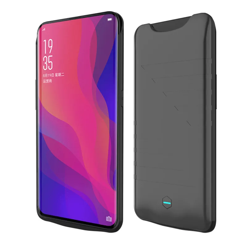 External Backup Power Case 6800mAh Ultra Thin Portable Power Bank Pack Battery Charger Case For OPPO Find X Battery Case External Backup Power Case 6800mAh Ultra Thin Portable Power Bank Pack Battery Charger Case For OPPO Find X Battery Case