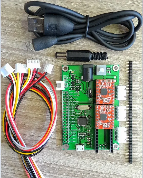

GRBL CNC Engraving Machine Control Board, \Diy Laser Engraving Machine Control Panel, Three Axis Control Belt 2 Axle Drive.