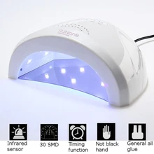 SUNone EU 48 W Светодиодный УФ-лампа для ногтей сушилка гель отверждения белый свет паяльник
