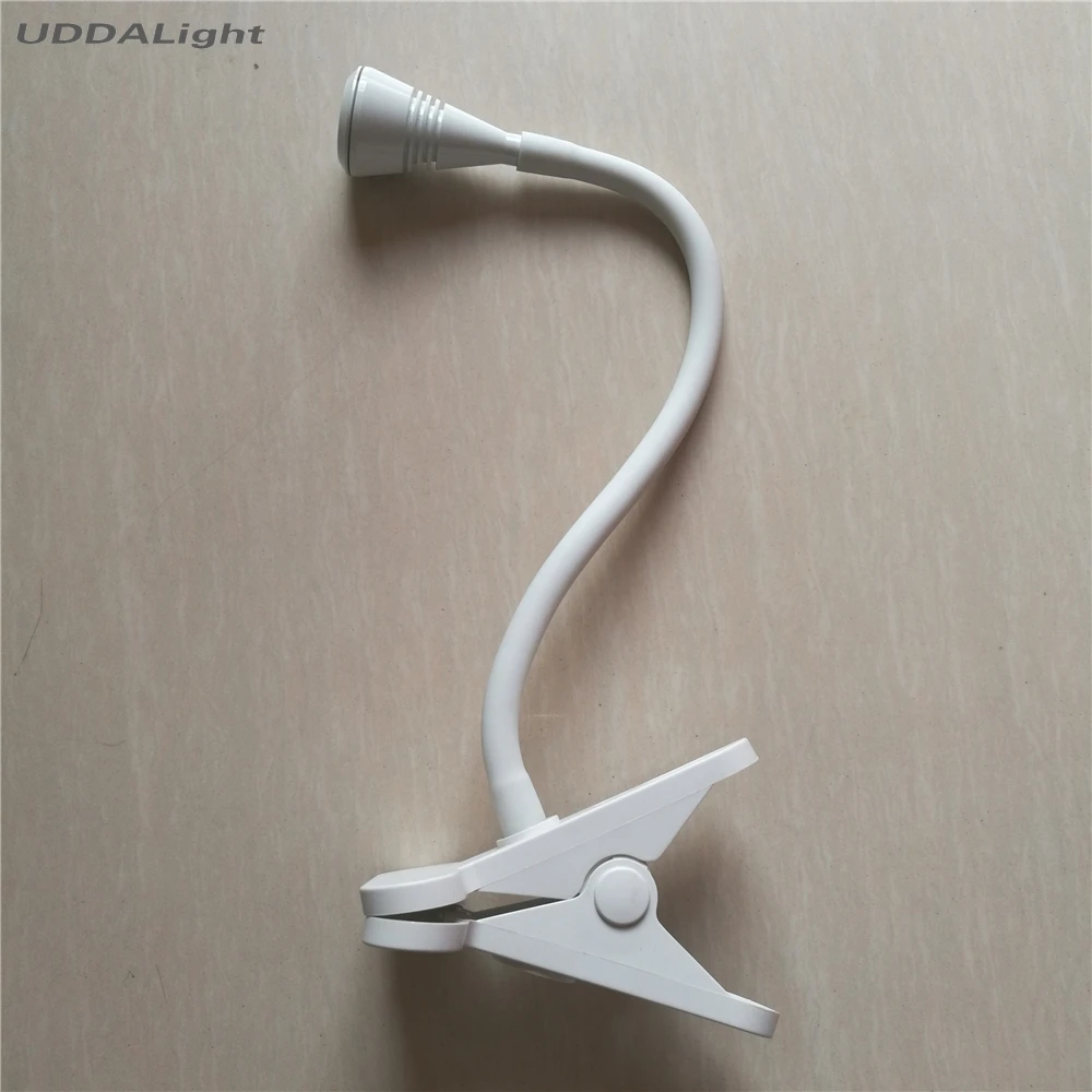 

bedside wall lamp 3W led reading light with plug and switch Clip 30% off