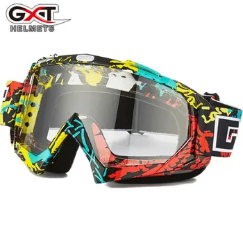 

GXT Ski Snowboard Glasses Sun Protection Motorcycle Riding Goggles Motocross Off-Road Dirt Bike Downhill Racing Eyewear