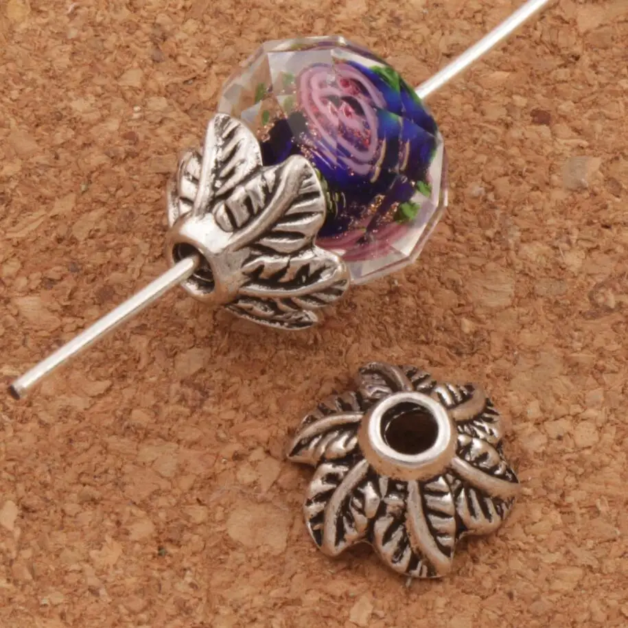 Buy Leaf Cone End Caps Bead Cap 10.9x10mm 300pcs