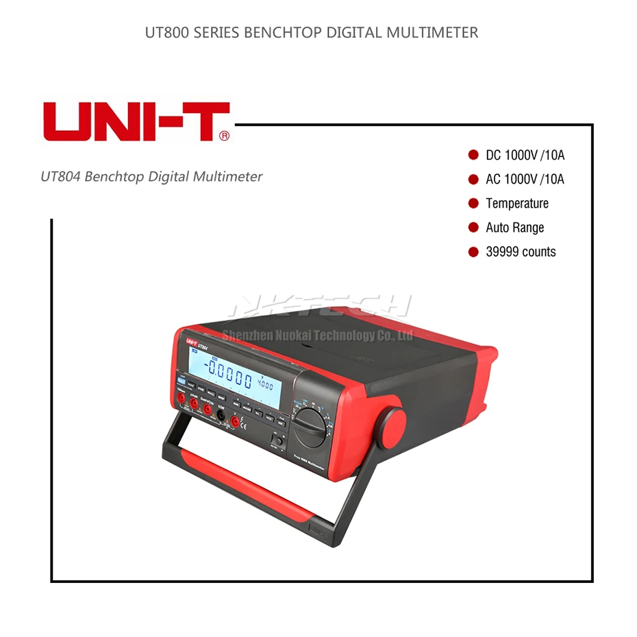 UNI-T UT805A UT804 UT803 UT802 Настольный цифровой мультиметр Высокая точность истинное среднеквадратичное значение жидкокристаллический дисплей 199999 отсчетов