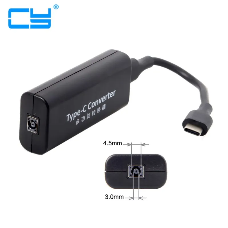 DC 4 5*3 0 мм разъем для HP Dell Вход USB C Тип Мощность зарядный кабель 45 Вт ноутбука Macbook