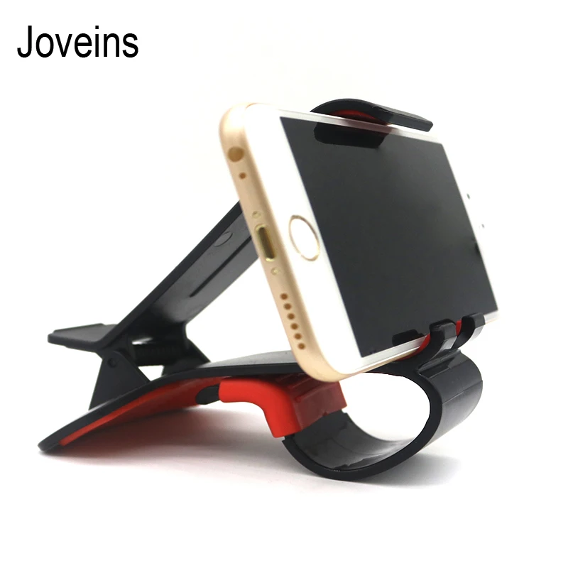 JOVEINS Dashboard Car Phone Holder for iPhone X Adjustable Clip Mount Holder Mobile Phone Stand for Samsung GPS Car Cradle