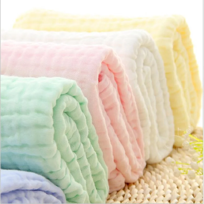 Детское муслиновое одеяло 6 слойное 100% хлопковое Пеленальное Одеяло для