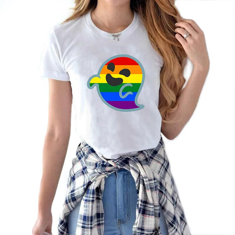 Gay Pride Футболка мужская ЛГБТ футболка женская модная летняя хлопковая хип-хоп топ