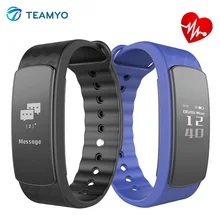 Teamyo Smart Band I3 HR сердечного ритма Мониторы cardiaco смарт-браслет Фитнес трекер fitbit Шагомер Спорт умный Браслет