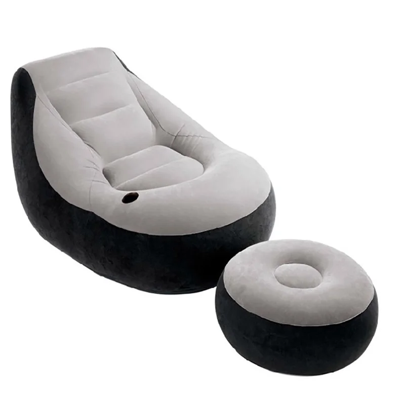 2 piece Inflatable stool New inflatable chesterfield sofa chairs combin