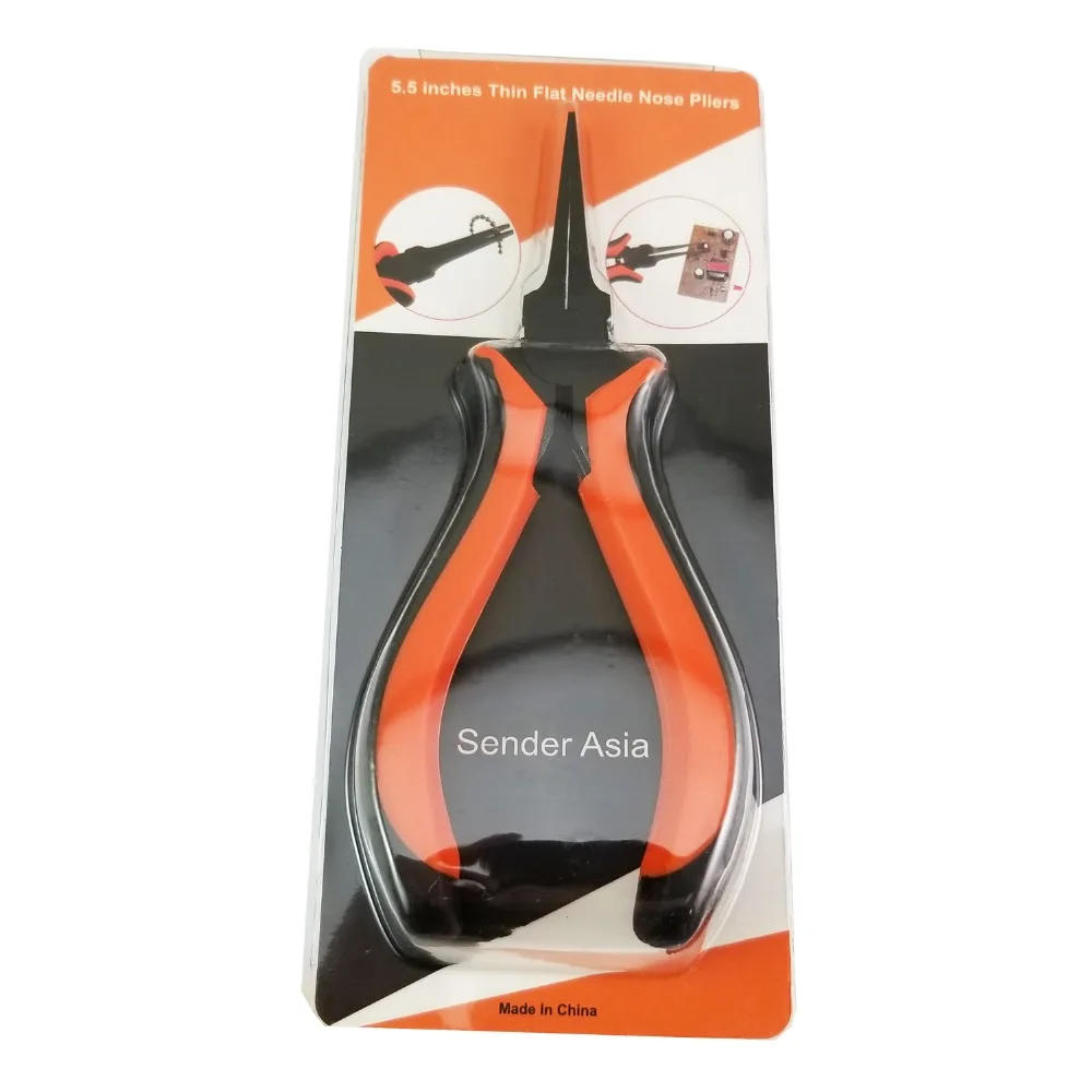 5.5 inches Thin Flat Needle Nose Pliers (1)