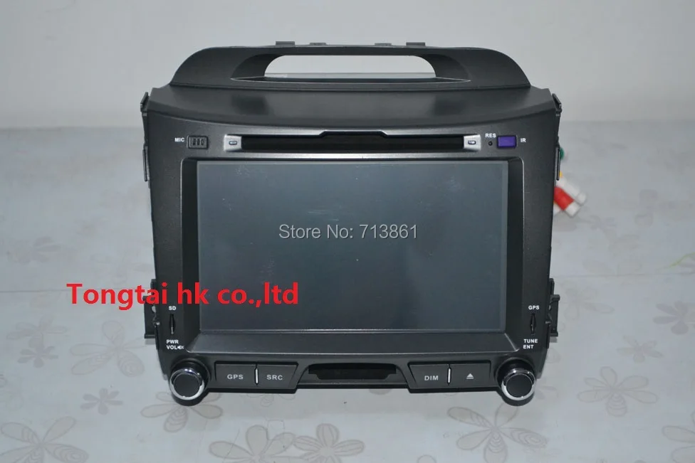 Sale 8" for Kia Sportage 2010 2013 2DIN car dvd player,GPS Navigation,IPOD,BT,TV,radio,wince6.0,touch screen,steering wheel,Russian 4