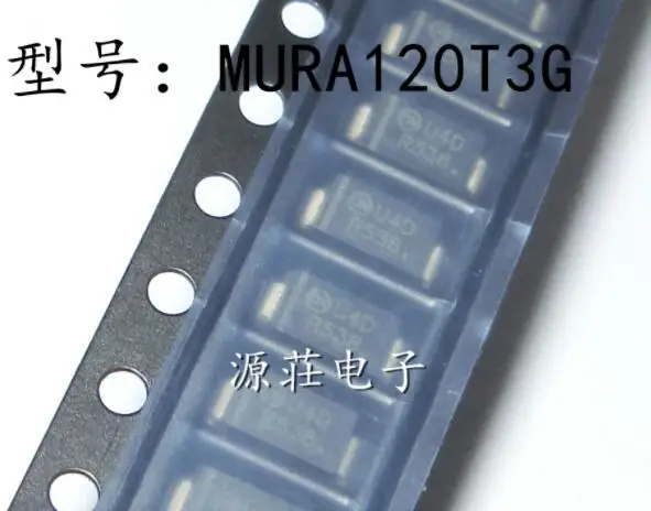 MURA120T3G MURA120 SMA Schottky диод MURA160T3G печать U4D | Электроника
