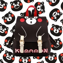 Аниме Kumamon Косплей Милый мужчина и женщина студент сумки вскользь рюкзак для детей подарок на день рождения