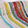 100 pcs 4mm Tchèque Facet Ronde Verre Perles Pour Les Bijoux Faisant DIY Cristal Spacer Perles Pour Bracelets Conclusions Lâche perle En Gros ► Photo 2/6