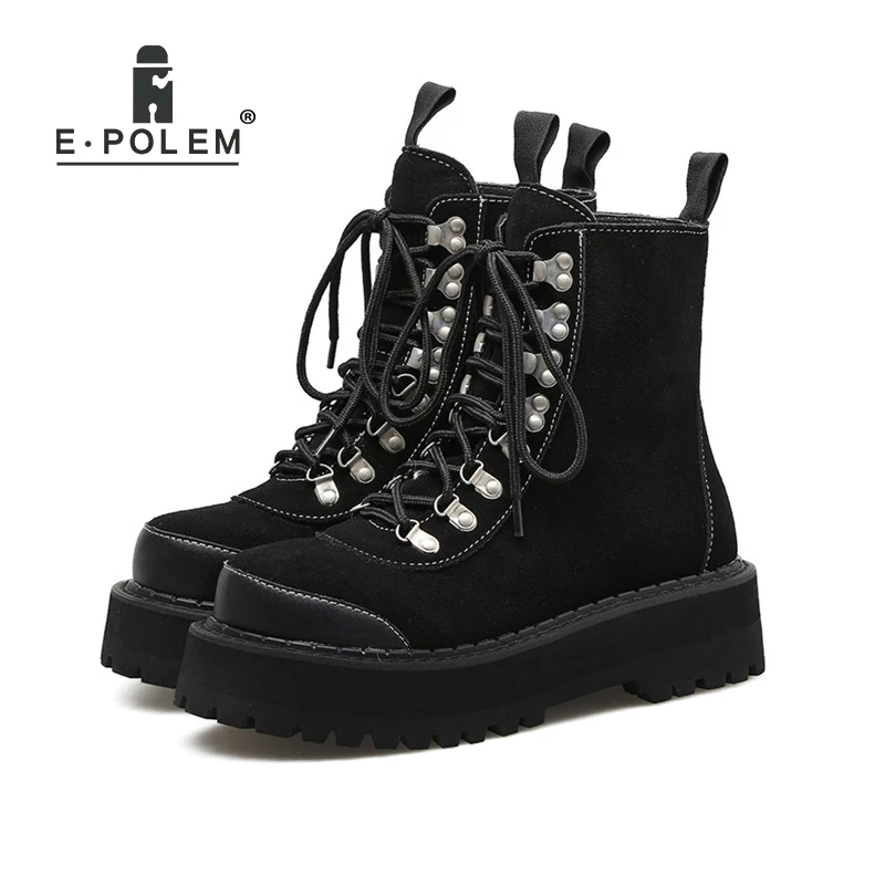 thick sole motorcycle boots