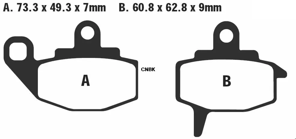 Тормозные колодки для KAWASAKI KL650 KL 650 A1-A11 KLR KL650 в E393 1987 1988 1989 1990 1991 1992 1993 1994 1995 1996 1997