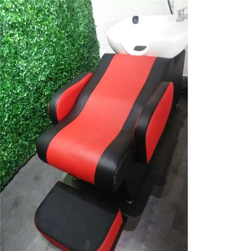 Version C De Belleza Парикмахерская Lavacabezas кровать для красоты Silla Peluqueria мебель для волос Cadeira Maquiagem салон шампунь стул - Цвет: Version C