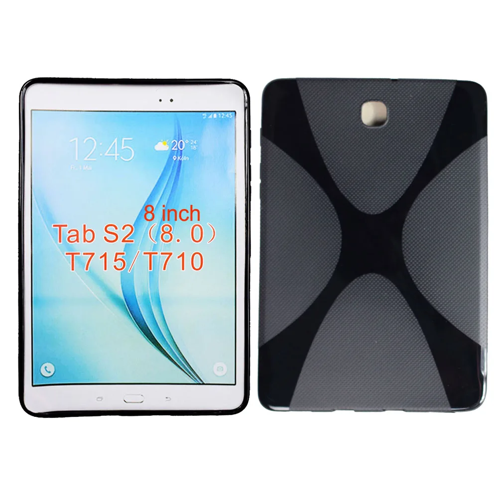 Мягкий силиконовый чехол SM T710 T715 T713 T719 из ТПУ для Samsung galaxy Tab S2 планшета 8 0 дюйма