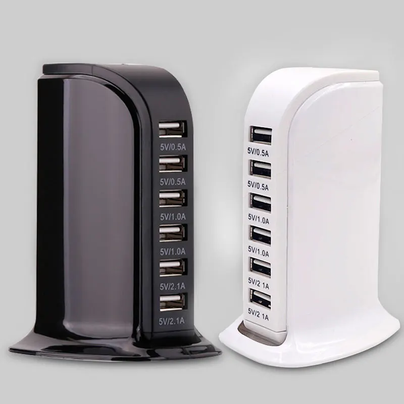 

Multi usb charger for iphone samsung universal 6 ports usb charging station for tablet portable travel charger EU US AU UK Plug