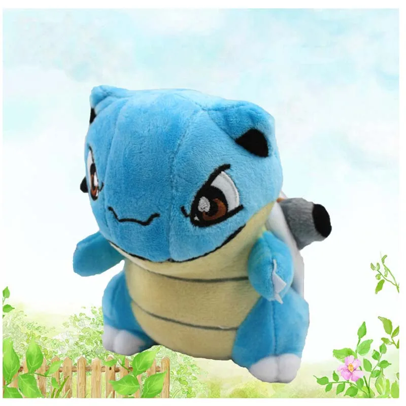 

Plush Toys 19cm Blastoise Euro-american Movie Plush Stuffed Toys