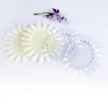 10 шт./партия натуральный дизайн ногтей дисплей диаграмма цвет дисплей колеса лака для ногтей дисплей