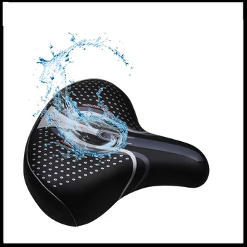 

Bike/Electric Car Front Saddles MTB Widen Thicken ABS PU Leather Surface Comfortable Breathable Saddles Bicycle Front Seat Mat