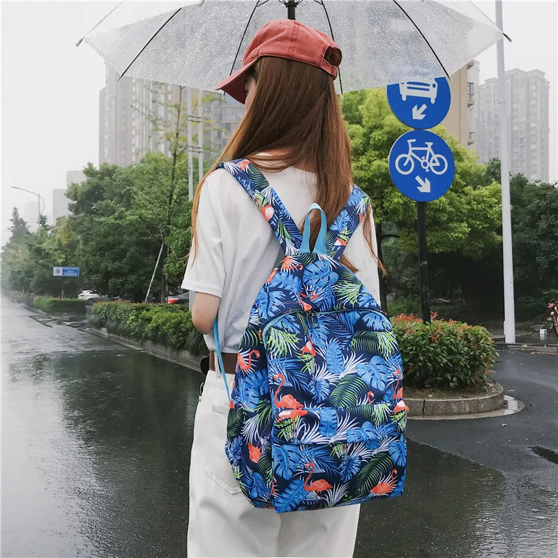 2019 de las mujeres, Mochila mujer chica Flamingo patrón de la hoja de diseño las mujeres Mochila mujeres hombro bolso mujer Mochila 2019 de las mujeres, Mochila mujer chica Flamingo patrón de la hoja de diseño las mujeres Mochila mujeres hombro bolso mujer Mochila