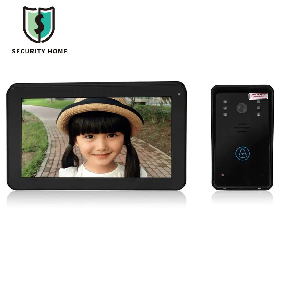 

Fimei SY906A11 9 Inch Door Phone Intercom Wireless TFT Color LCD Night Vision Doorbell Monitor Intercom For Home Protection