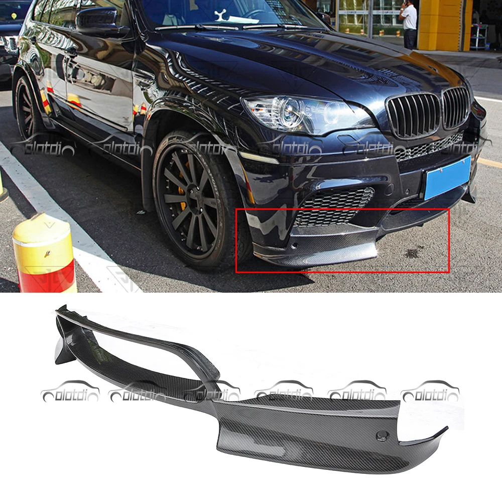 Автомобильный Стайлинг спойлер переднего бампера для BMW E70 E71 X5M X6M|Амортизаторы| |
