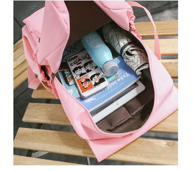 Menghuo Waterproof Nylon Women Backpacks Female Fashion Rucksack School Backpack for Girls Travel Bag Bolsas Mochilas Sac A Dos (55)