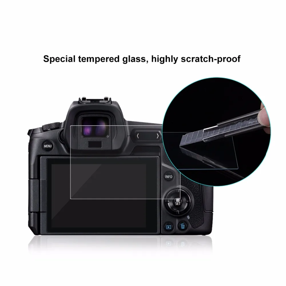 PULUZ протектор экрана камеры для Canon EOS R 2.5D 9 H Закаленное стекло пленка для Canon EOS R