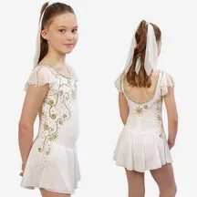 

pure ice skating wear for girls figure skating costumes kids figure skating competition dresses hot sale girls skating dresses