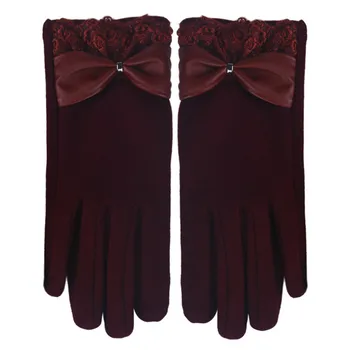 

Gloves women 1Pair Winter Warm Riding Drove Gloves for Women guantes rekawiczki luvas winter gloves Mujer N1