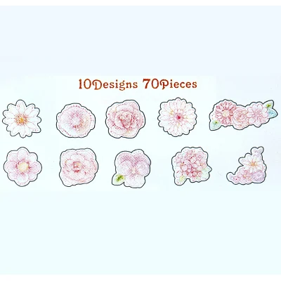 70 шт./лот, романтическая мини-бумажная наклейка, посылка, сделай сам, дневник, декоративная наклейка, альбом, скрапбукинг - Цвет: 03