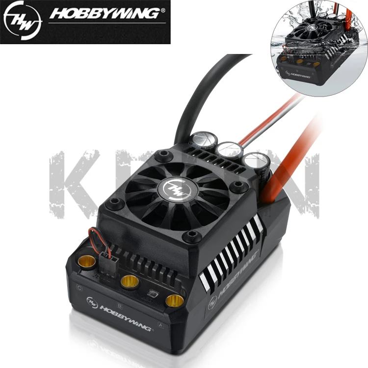 Hobbywing EzRun Max5 200A контроллер скорости водонепроницаемый бесщеточный ESC для 1/6 1/5 RC автомобилей