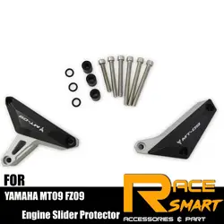 MT09 двигателя ночлега протектор для YAMAHA FZ9 2013 2014 2015 2016 2017 мотоцикла с ЧПУ Запчасти сторон Falling защиты ФЗ 09