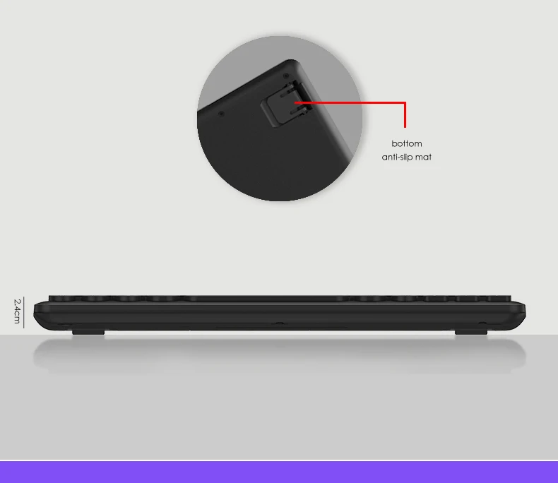 Мини беспроводная клавиатура и мышь комбо, подключи и играй, довольно дизайн 2,4 ГГц ультра-тонкая беспроводная клавиатура для компьютера/ноутбука ПК