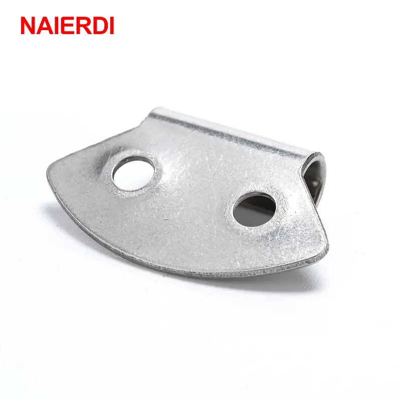 NAIERDI J107 Hardware Cabinet Boxes Spring Loaded Latch Catch Toggle Hasp 46*21 Mild Steel Hasp For Sliding Door Simple Window images - 6