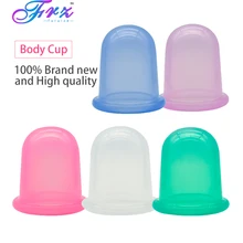 Вакуумные банки для массажа тела, удобный массажер для шеи и спины, силиконовые массажные банки для релаксации