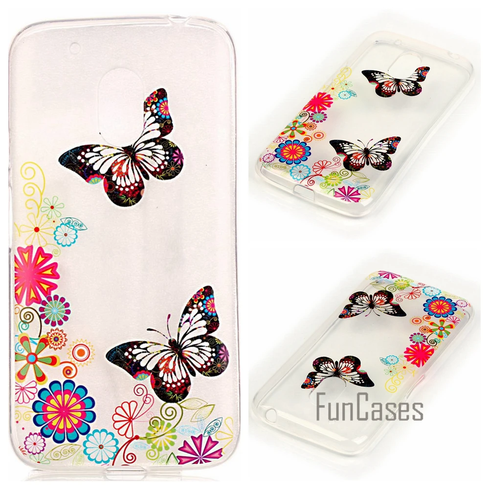 Soft Case For coque Motorola Moto G4 Play Case For coque Moto G4 Play Cover 5 inch carcasas telefoniczne wonderful Owl CellPhone