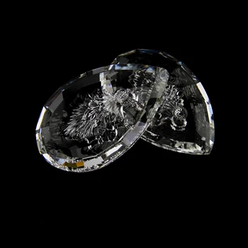 

Hot 89mm 20pcs Clear Crystal Evergreen Water Drop Pendant Hanging Parts for Wedding Party Ceiling Chandelier Lamp Decor