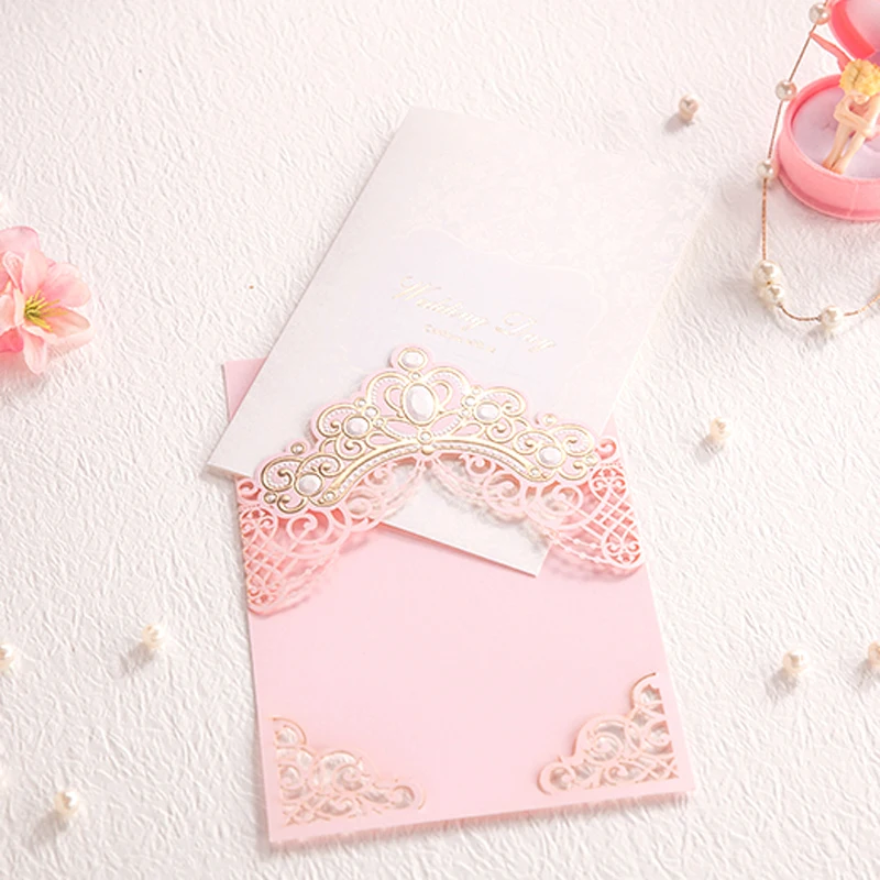 Velvet Royal Wedding Invitation With Gold Fl Embroidery Laser Cut Wedding Invitation Card Royal Invitations China