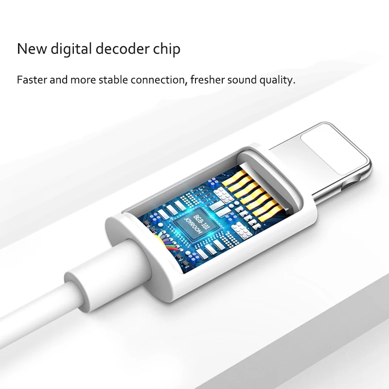 Lighting Earphone with microphone Wired Stereo Earphones for Apple iPhone 8 7 Plus X XS MAX XR iPod Wired Earphone Lightning