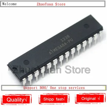 

100PCS/lot ATMEGA8A-PU ATMEGA8A MEGA8A DIP-28 IC chip New original