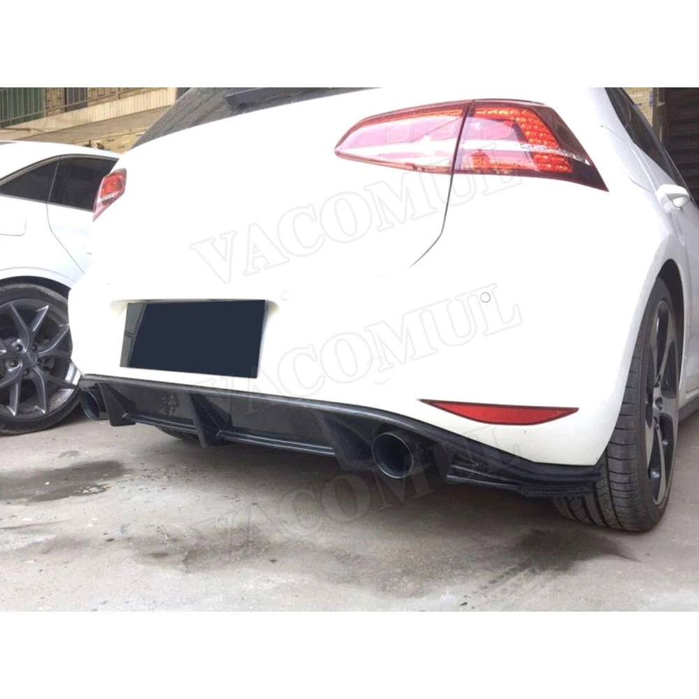 MK7 O стиль углеродное волокно оформление для Volkswagen Golf 7 Standard GTI хэтчбек 2014 2017 RZ