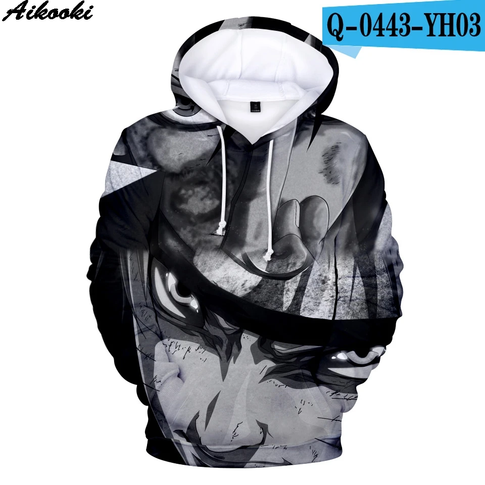 Casual Fashion Anime Naruto 3D Hoodies Men/Women Winter Tops 3D Hooded Children Sweatshirts Naruto 3D Kid Hoodies Men pullovers - Color: 3D